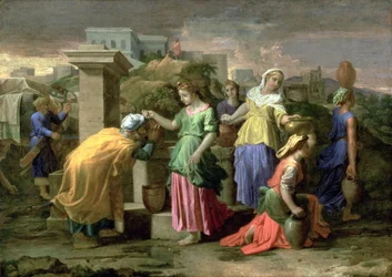 Eliezer en Rebekka bij de Bron, ca. 1660-65